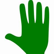 green hand